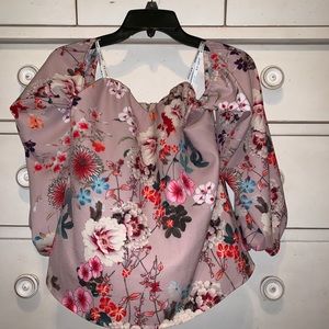 Off the shoulder top